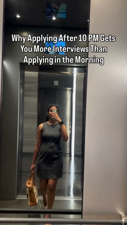 Poster of the video: A Late-Night Job Application Claim Over an Elevator Selfie