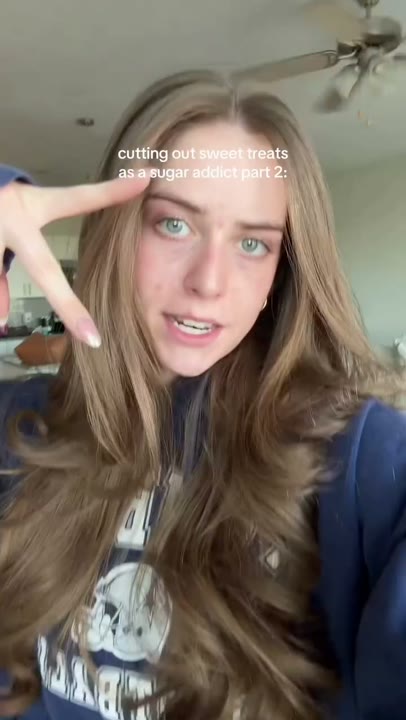 Frame at 2 seconds: Introduce the challenge with a cheerful day-one selfie, immediately advance to day two, and cut to the creator curled…