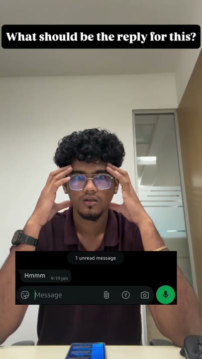 Frame at 3 seconds: A–D answer placeholders appear, followed by “Like the message”; a countdown is visible by five seconds.